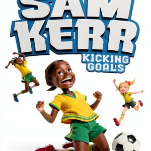 Sam Kerr: Kicking Goals, Book 4 of 5, Children's Soccer Book by Simon-0