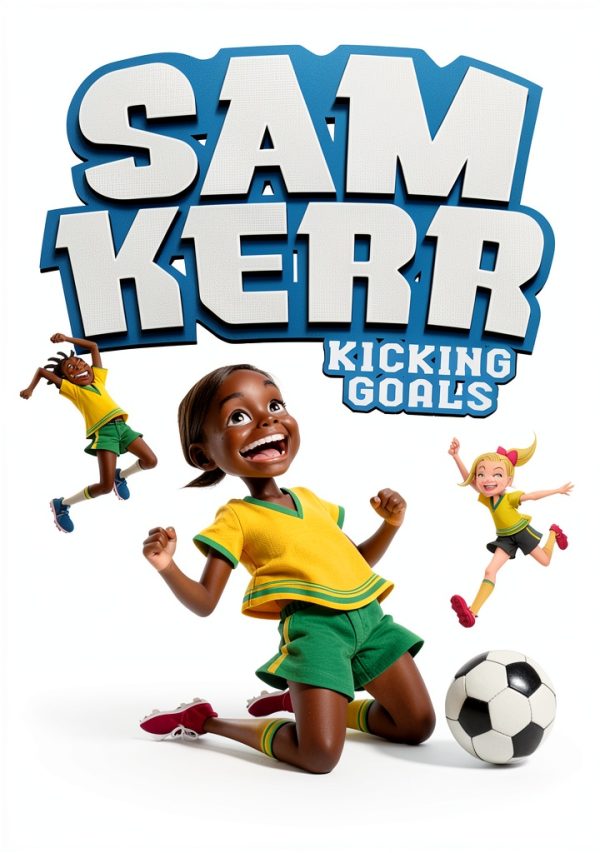 Sam Kerr: Kicking Goals, Book 4 of 5, Children's Soccer Book by Simon-0