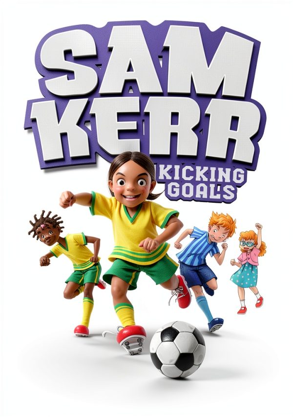 Sam Kerr Kicking Goals Biography – Simon & Schuster, 80‑Page Kids Book-0