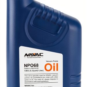 NAVAC NPO68 Industrial Vacuum Pump Oil for NAVAC NRD16T, NRD24M and NRD30M | High-Quality Vacuum Pump Oil HVAC | 1 Liter-0