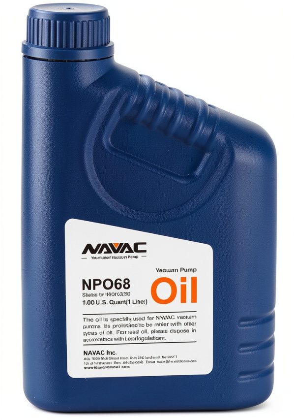 NAVAC NPO68 Industrial Vacuum Pump Oil for NAVAC NRD16T, NRD24M and NRD30M | High-Quality Vacuum Pump Oil HVAC | 1 Liter-0