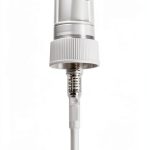 White Ribbed Pump Closure JUVITUS 20-410 12-Pack 4 inch Dip Tube-0