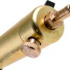LeLuv Ultima Vacuum Pump Handle - Brass Chamber with Blue Ergonomic Smooth Silicone Grips-2