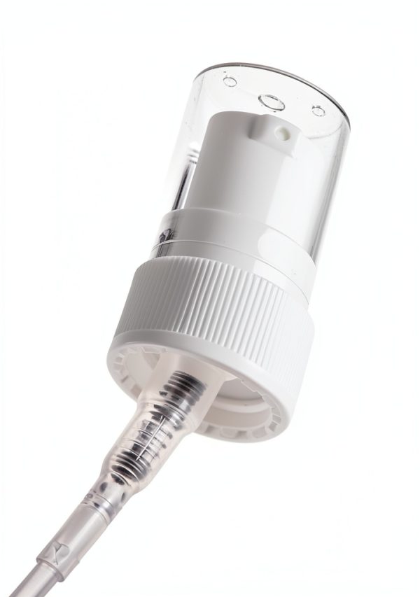 White Ribbed Pump Closure JUVITUS 20-410 12-Pack 4 inch Dip Tube-2